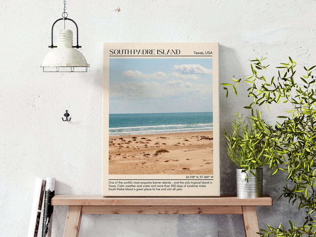 South Padre Island Wall Canvas, USA