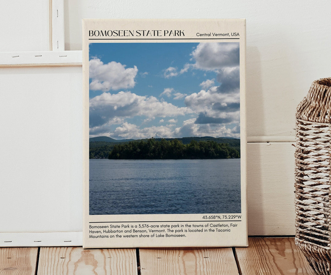 Bomoseen State Park Wall Canvas, USA