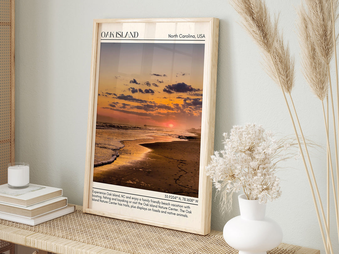 Oak Island Wall Canvas, USA