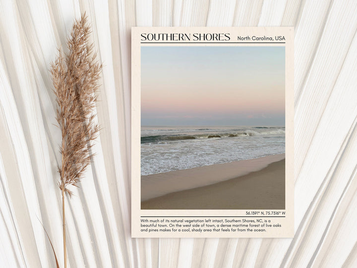 Southern Shores Wall Canvas, USA