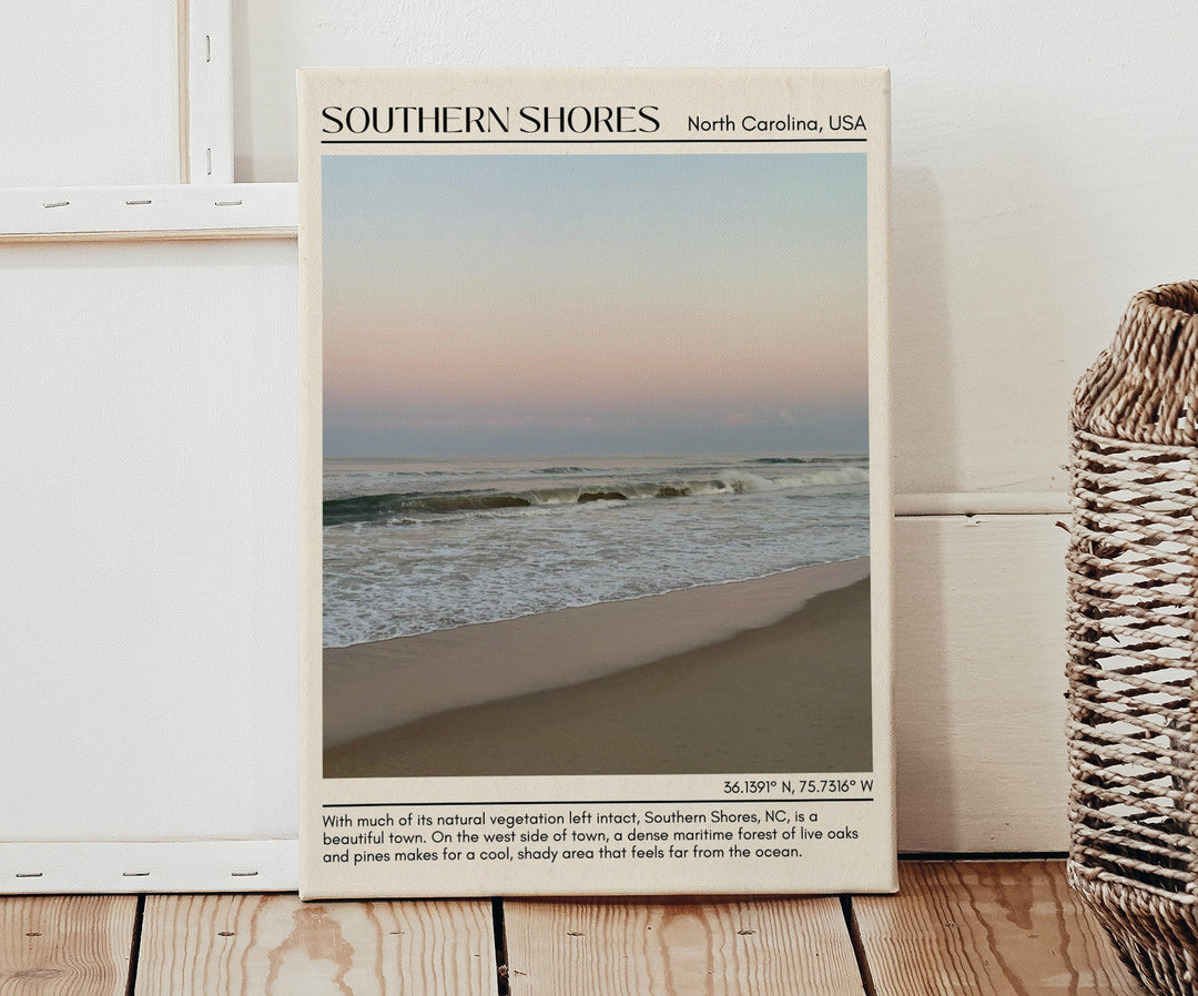 Southern Shores Wall Canvas, USA