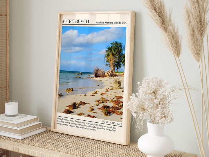 Micro beach Wall Canvas, USA