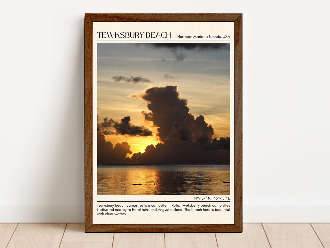 Tewksbury Beach Wall Canvas, USA