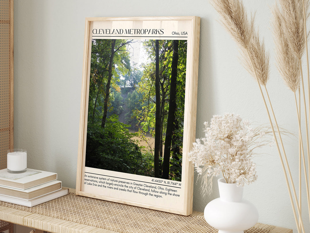 Cleveland Metroparks Wall Canvas, USA