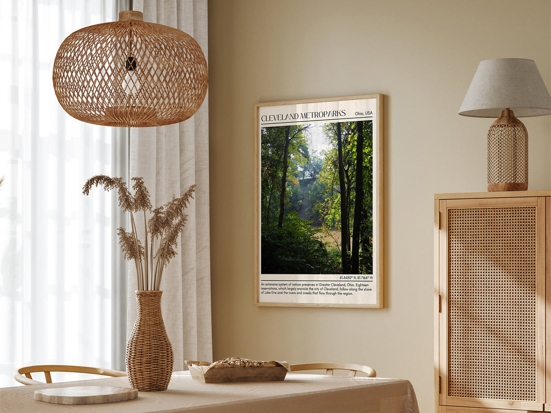 Cleveland Metroparks Wall Canvas, USA