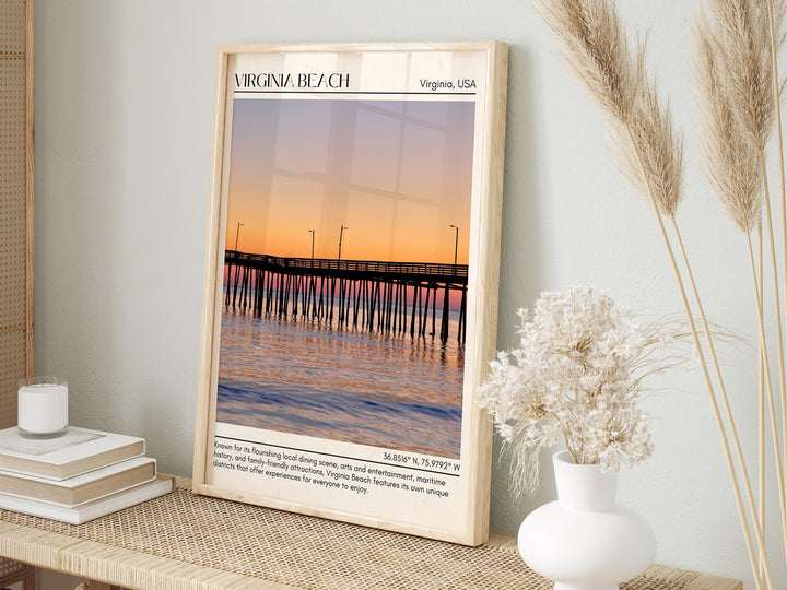 Virginia Beach Wall Canvas, USA