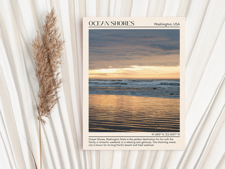 Ocean Shores Wall Canvas, USA