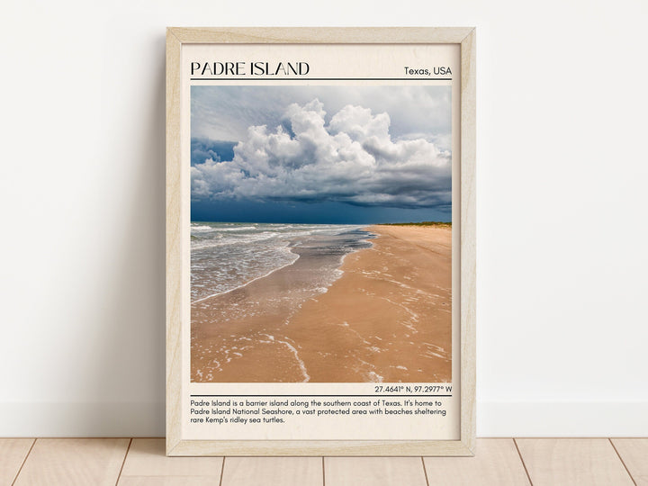 Padre Island Wall Canvas, USA