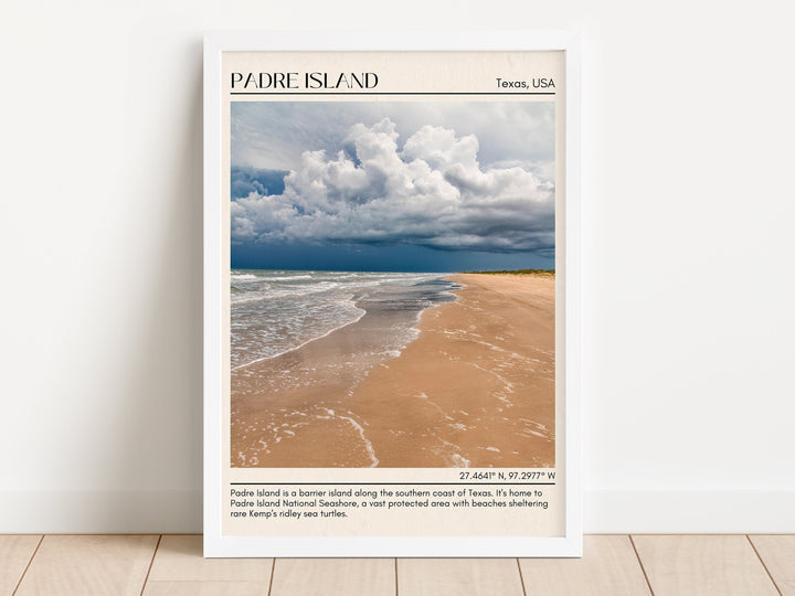 Padre Island Wall Canvas, USA