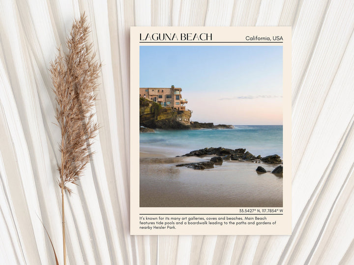 Laguna Beach Wall Art Canvas, USA