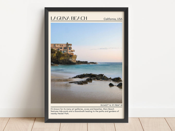 Laguna Beach Wall Art Canvas, USA