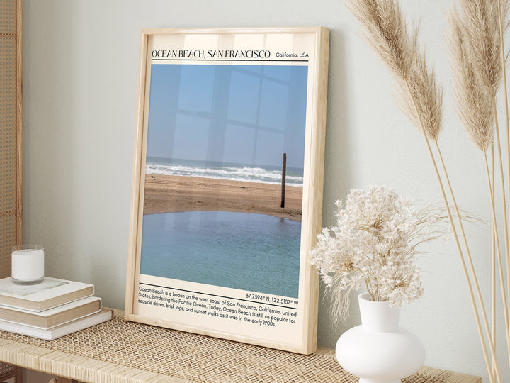 Ocean Beach San Francisco Wall Art Canvas, USA