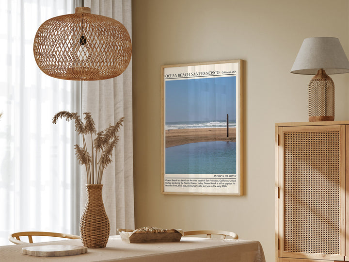 Ocean Beach San Francisco Wall Art Canvas, USA