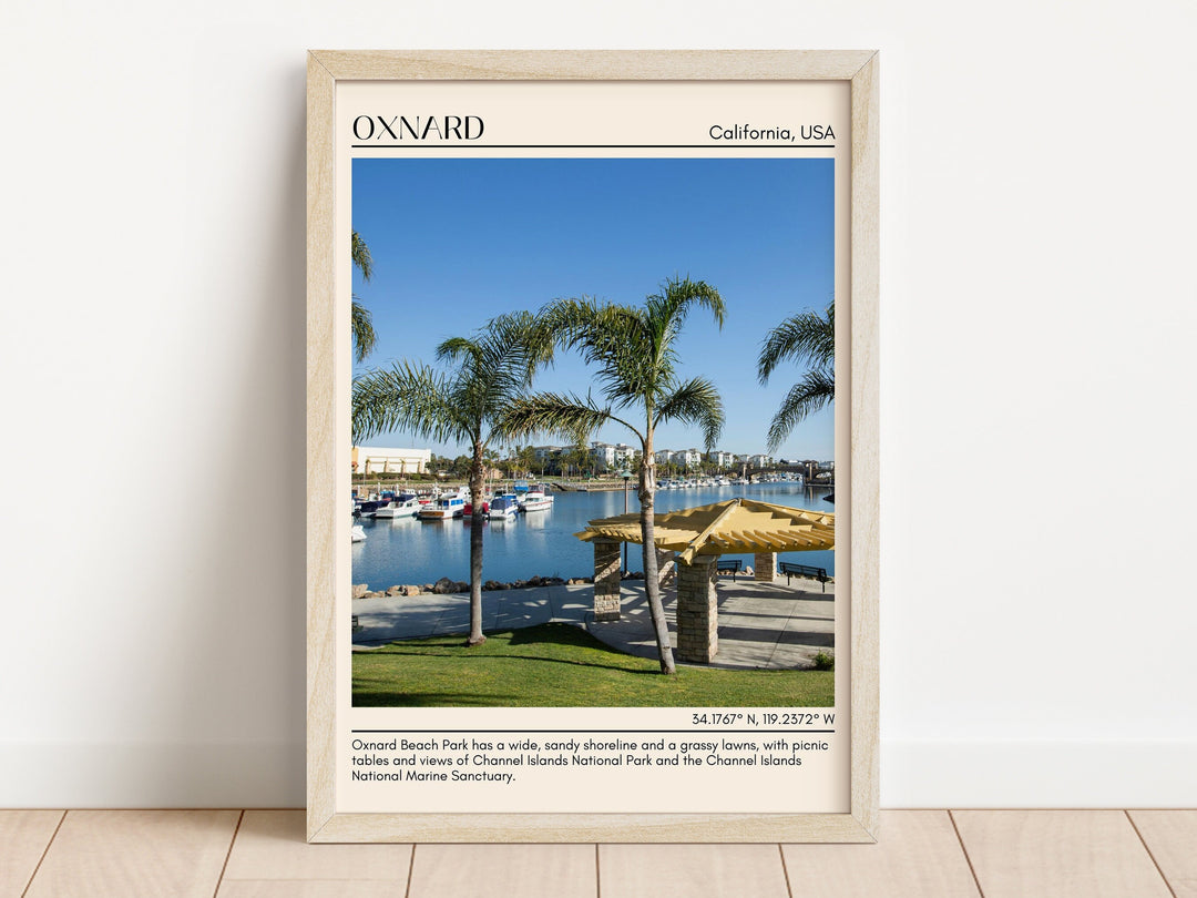 Oxnard Wall Art Canvas, USA