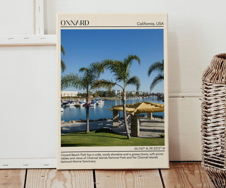 Oxnard Wall Art Canvas, USA