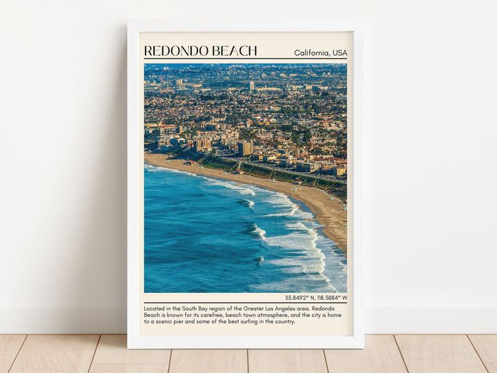 Redondo Travel Poster, USA