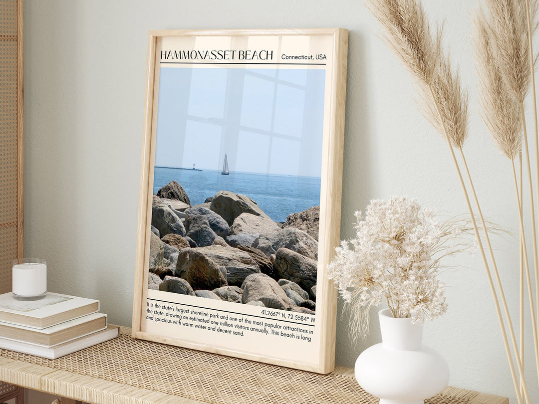 Hammonasset Beach State Park Wall Art Canvas, USA