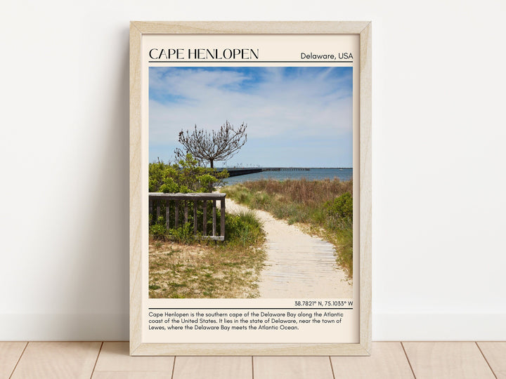 Cape Henlopen Wall Art Canvas, USA