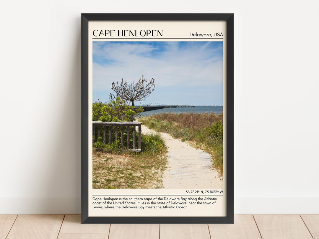 Cape Henlopen Wall Art Canvas, USA