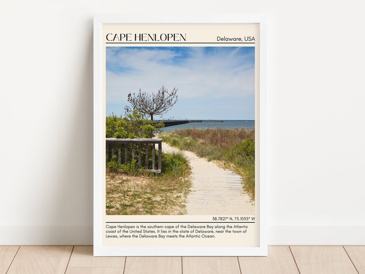 Cape Henlopen Wall Art Canvas, USA