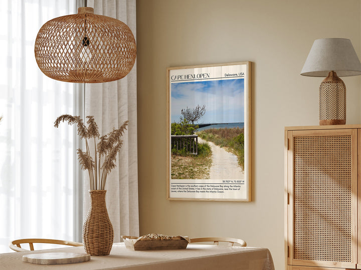 Cape Henlopen Wall Art Canvas, USA