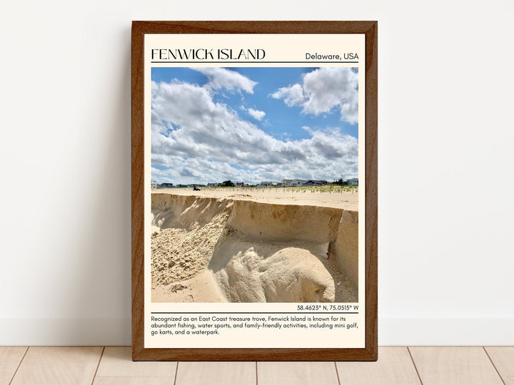 Fenwick Island Wall Art Canvas, USA