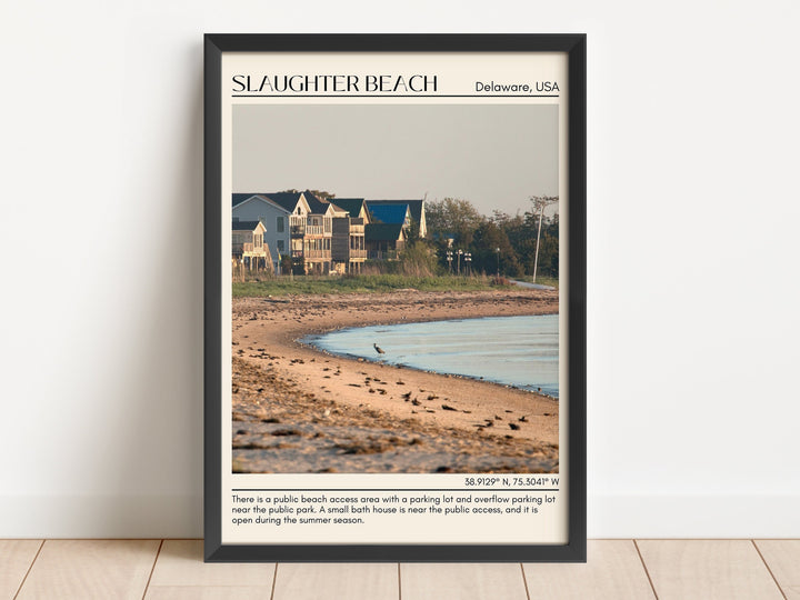 Slaughter Beach Wall Art Canvas, USA