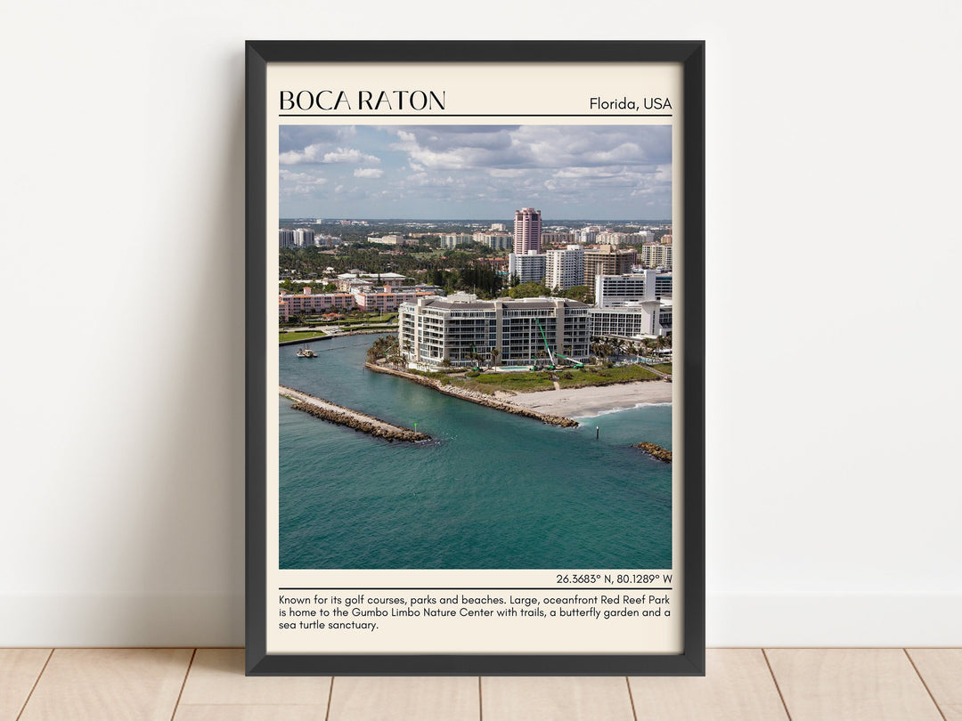 Boca Raton Wall Canvas, USA