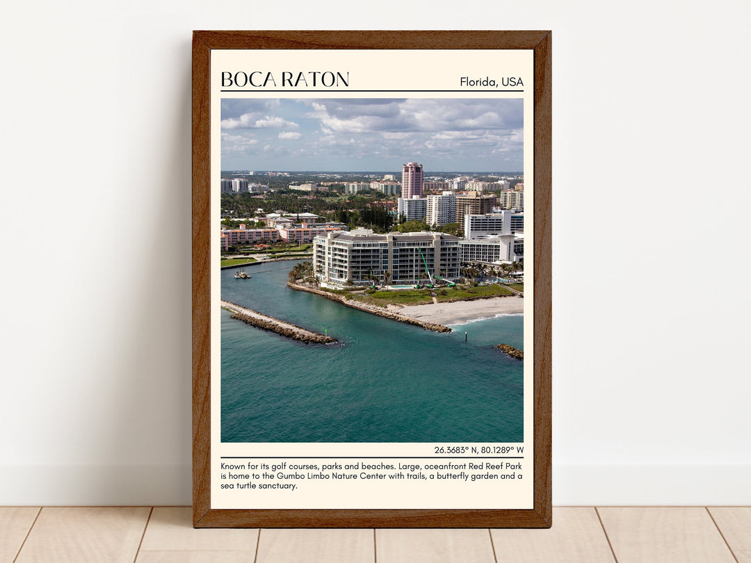 Boca Raton Wall Canvas, USA