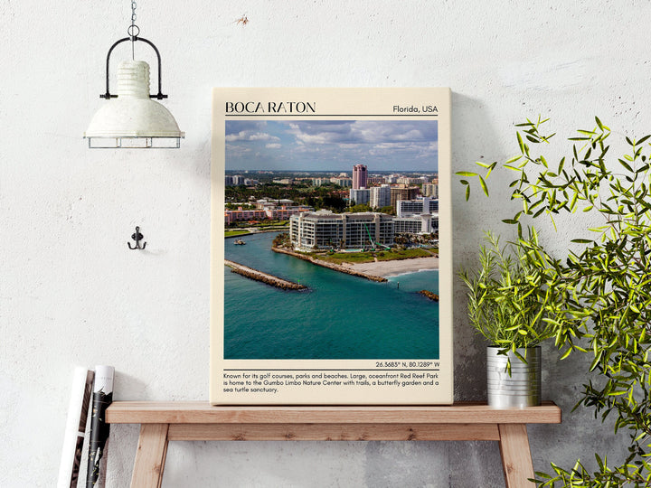 Boca Raton Wall Canvas, USA