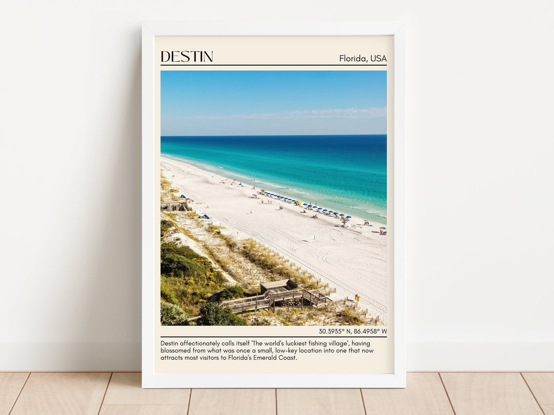 Destin Wall Canvas, Florida, USA