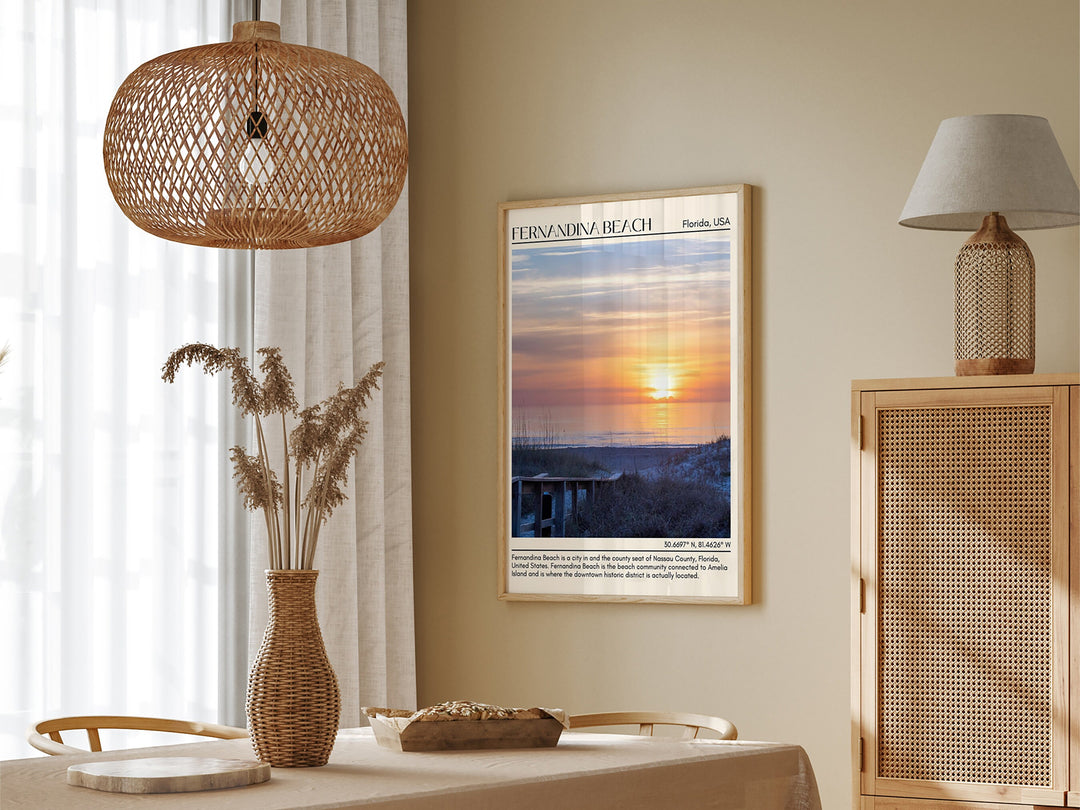 Fernandina Beach Wall Canvas, USA