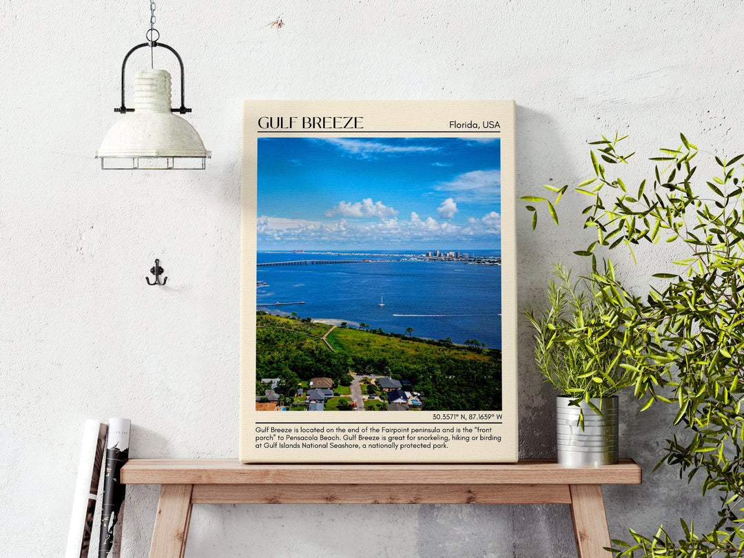 Gulf Breeze Wall Canvas, USA