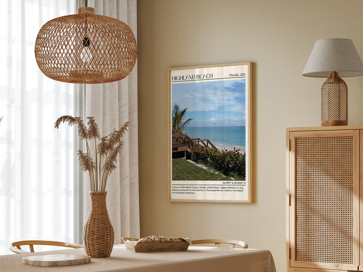 Highland Beach Wall Canvas, USA