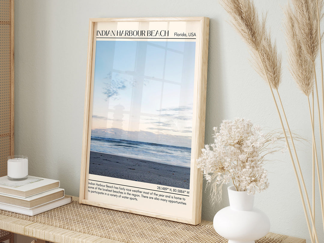 Indian Harbour Beach Wall Canvas, USA