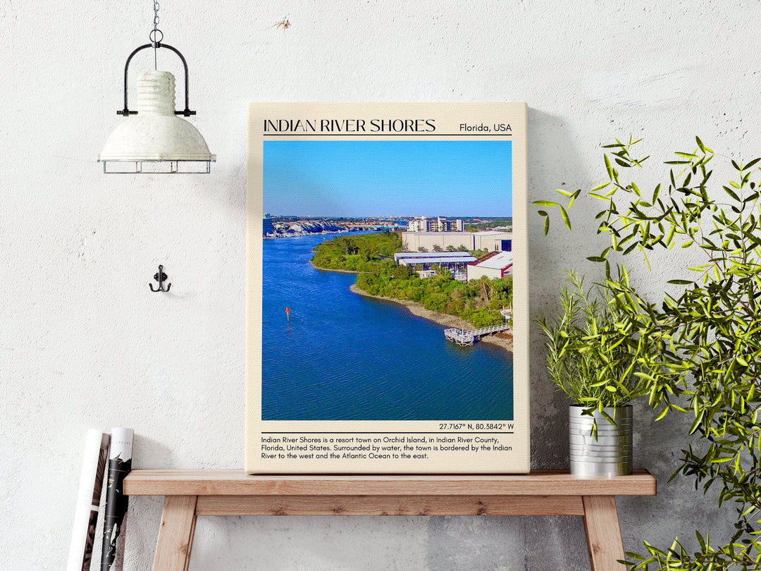 Indian River Shores Wall Canvas, USA