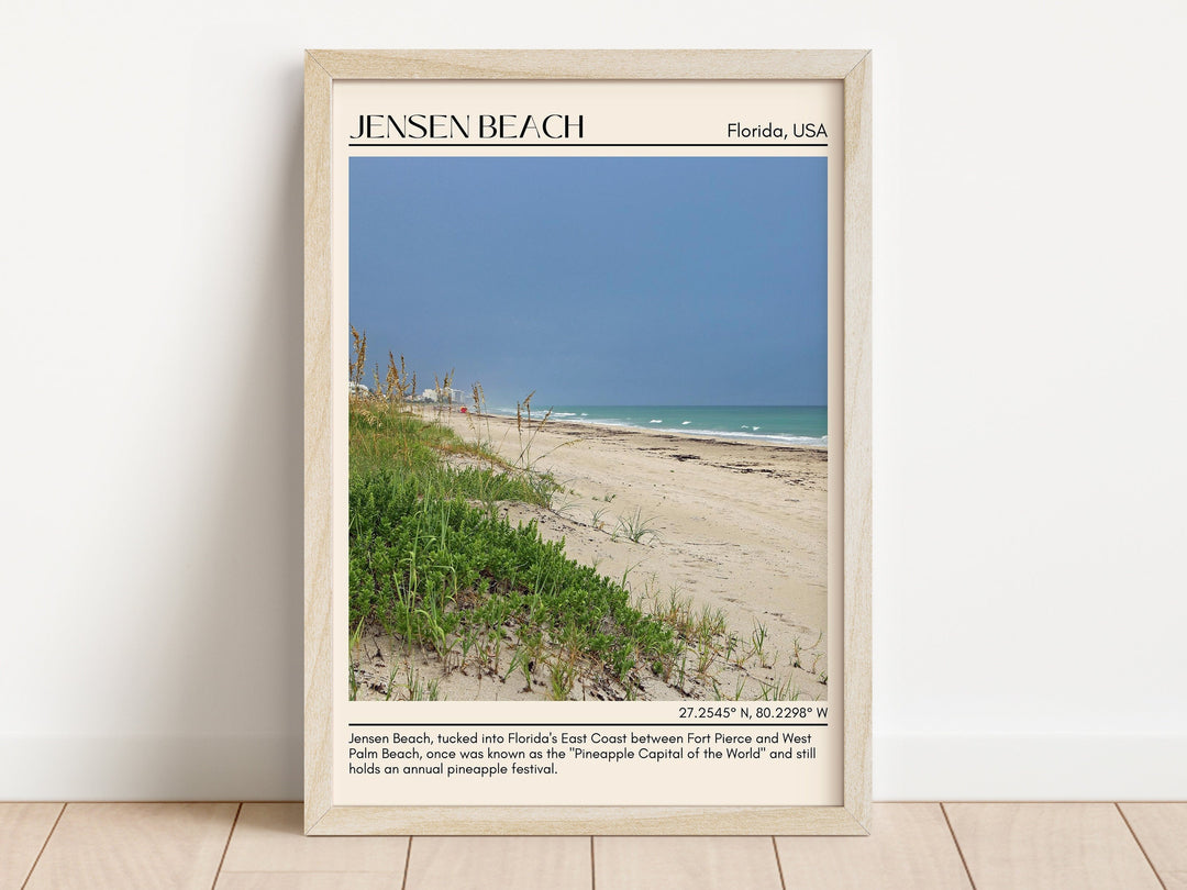 Jensen Beach Wall Canvas, USA