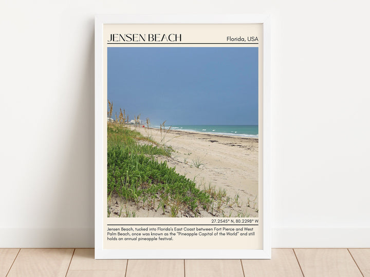 Jensen Beach Wall Canvas, USA