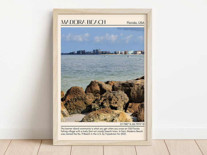 Madeira Beach Wall Canvas, USA