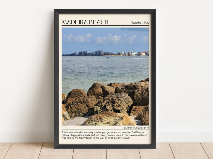 Madeira Beach Wall Canvas, USA