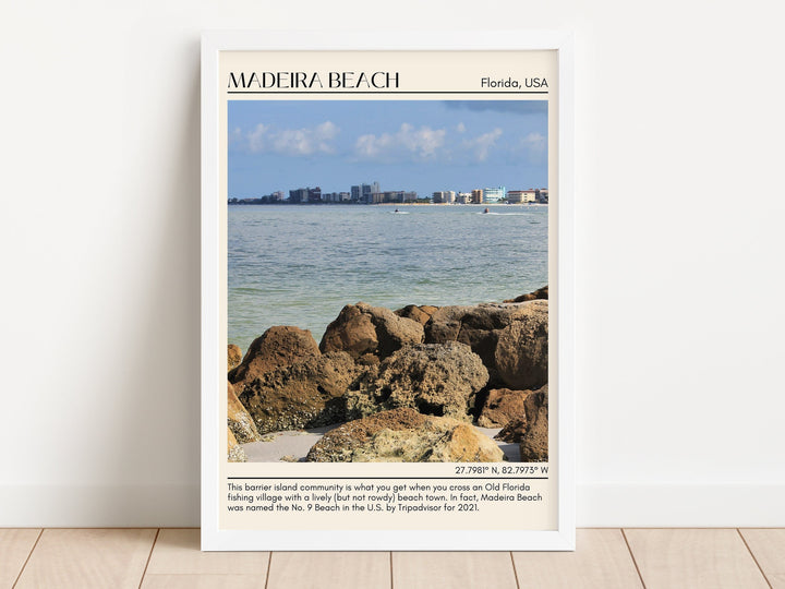 Madeira Beach Wall Canvas, USA