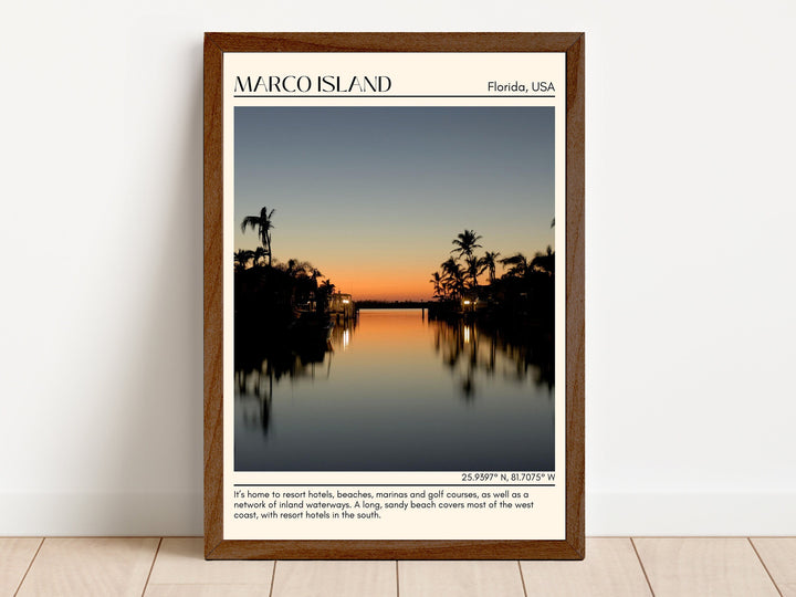 Marco Island Wall Canvas, USA