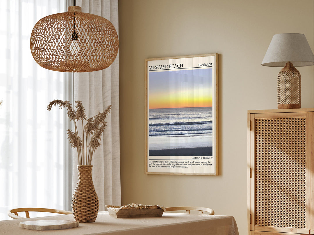 Miramar Beach Wall Canvas, USA