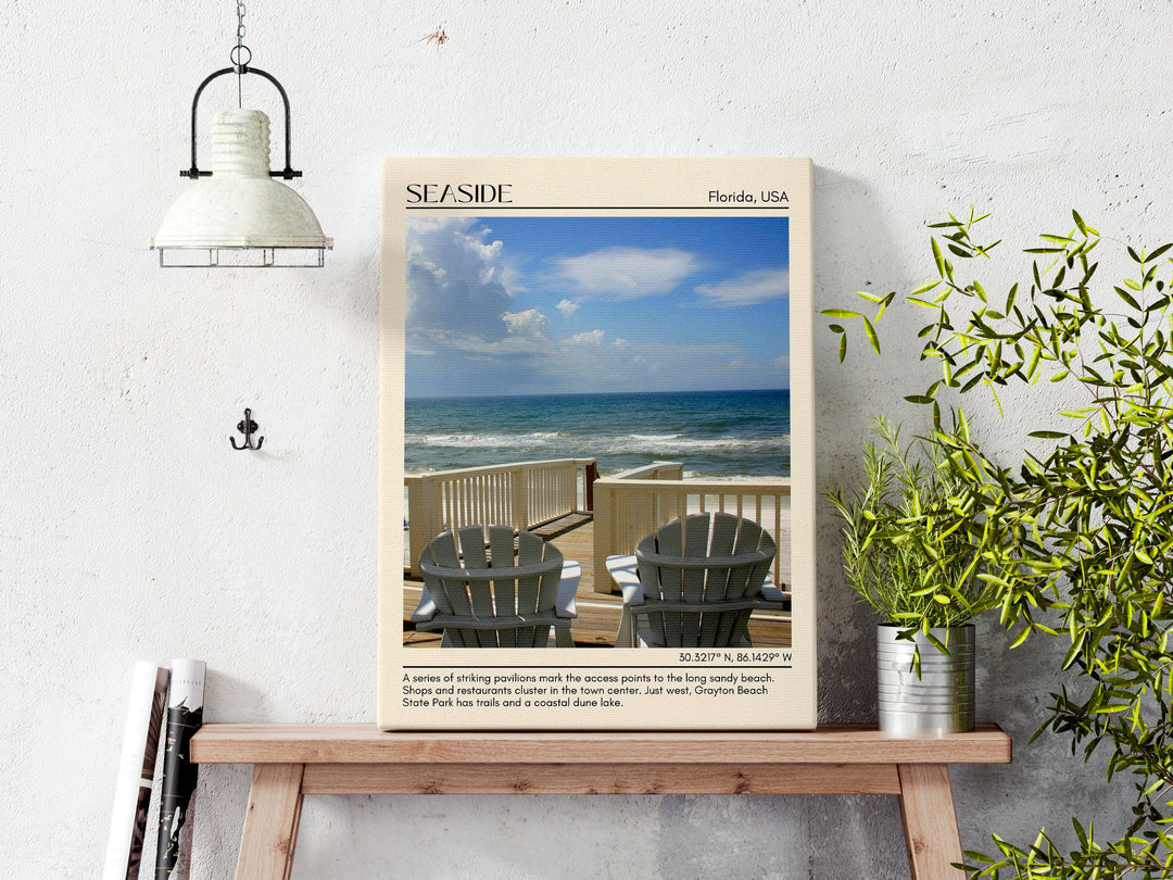 Seaside Wall Canvas, USA