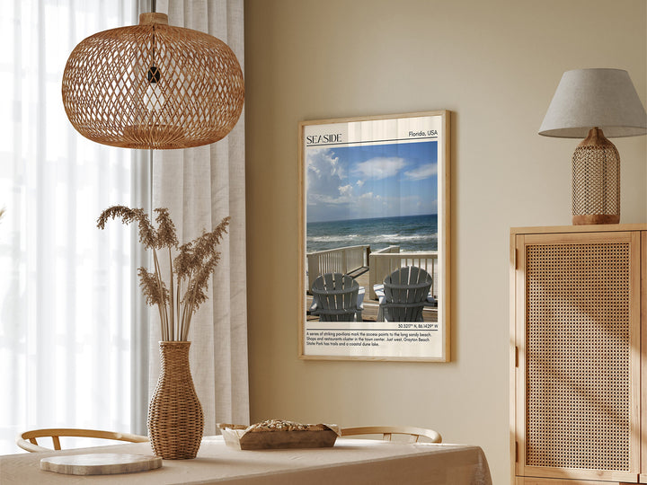 Seaside Wall Canvas, USA