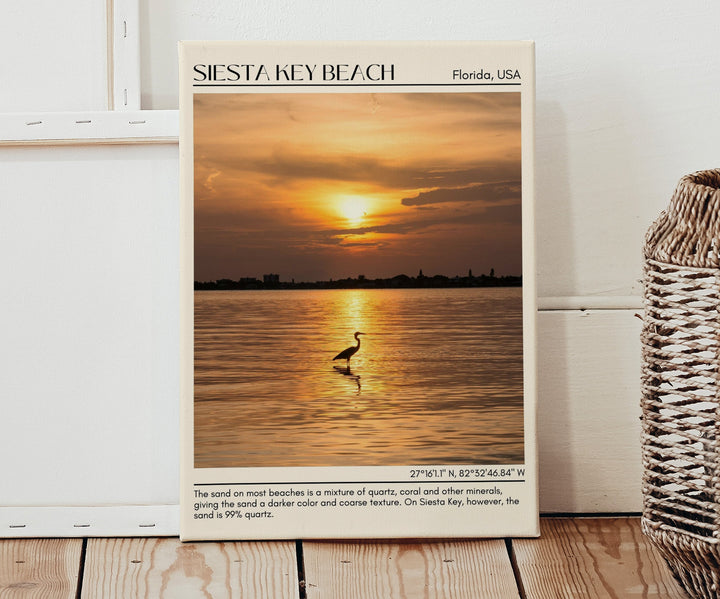 Siesta Key Beach Wall Canvas, USA