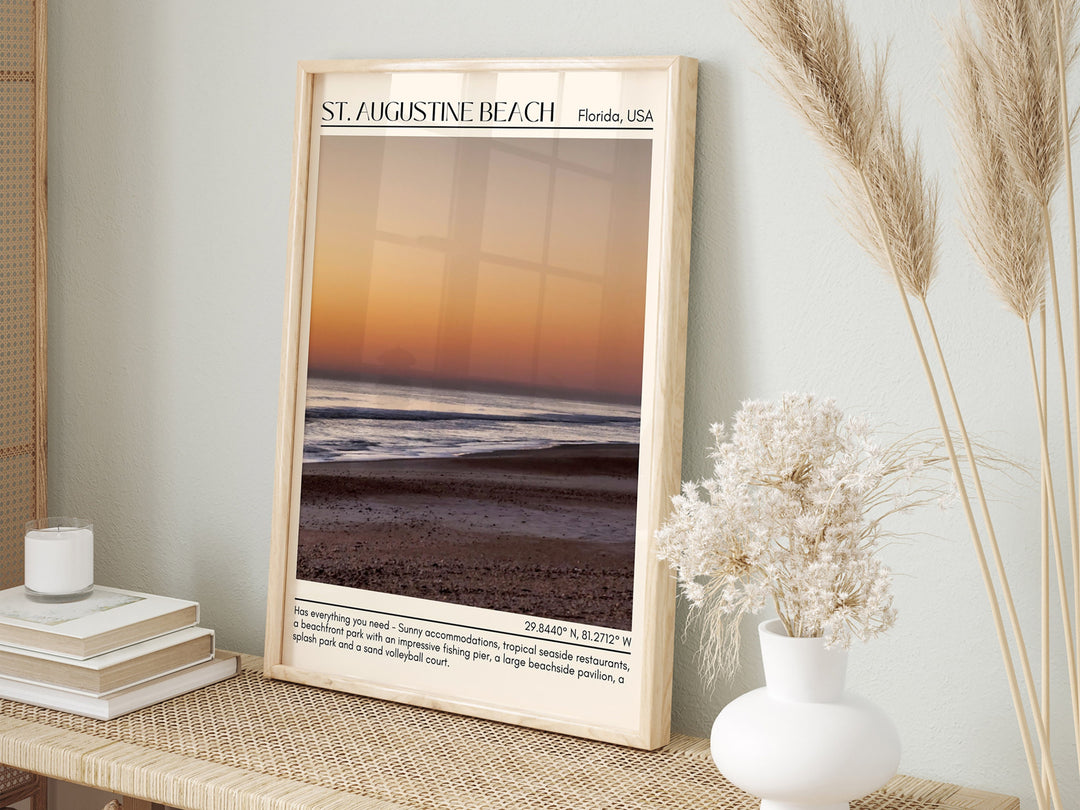 St. Augustine Beach Wall Canvas, USA