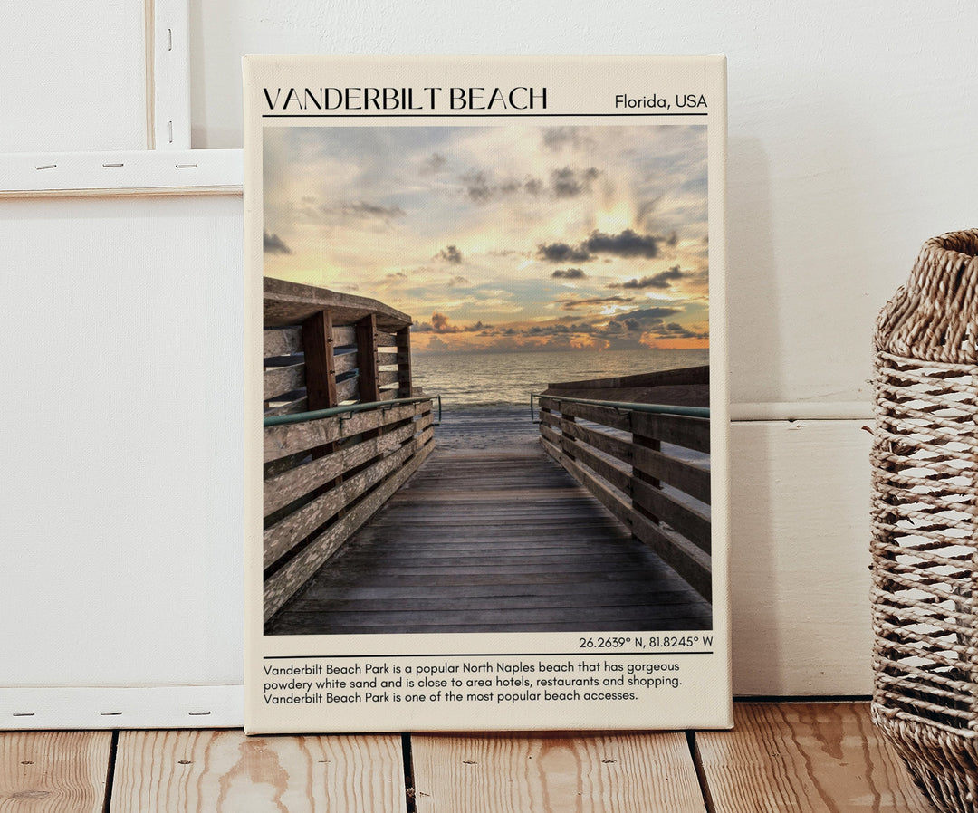 Vanderbilt Beach Wall Canvas, USA