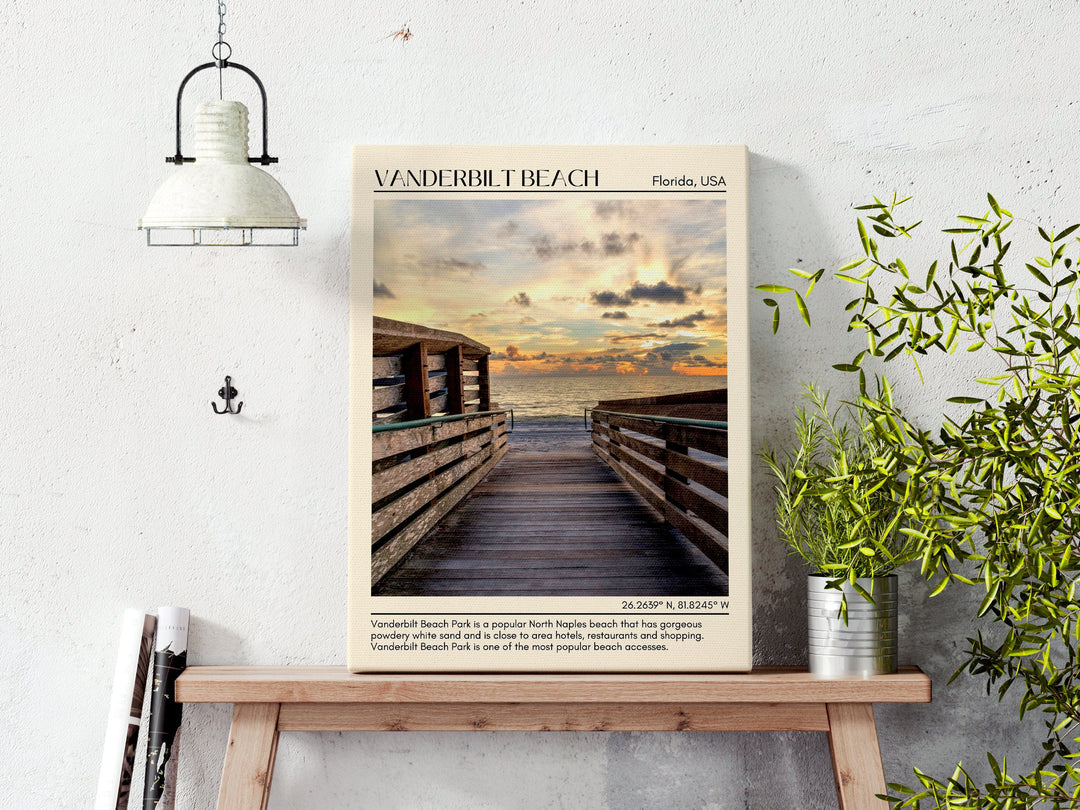 Vanderbilt Beach Wall Canvas, USA