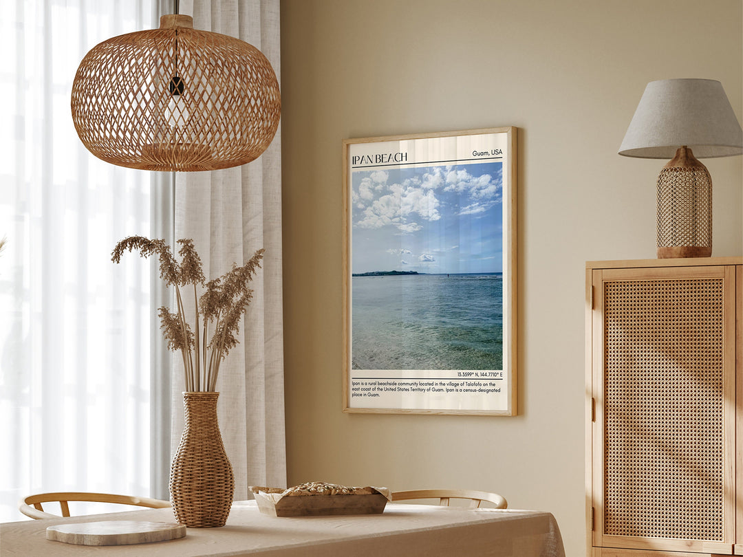 Ipan Beach Wall Canvas, USA